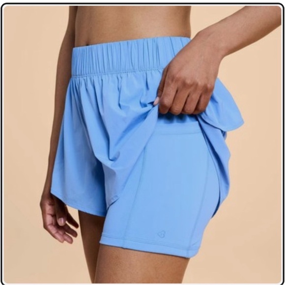 🩰Blogilates Ruffle Short (Cool Blue) - Picture 5 of 6